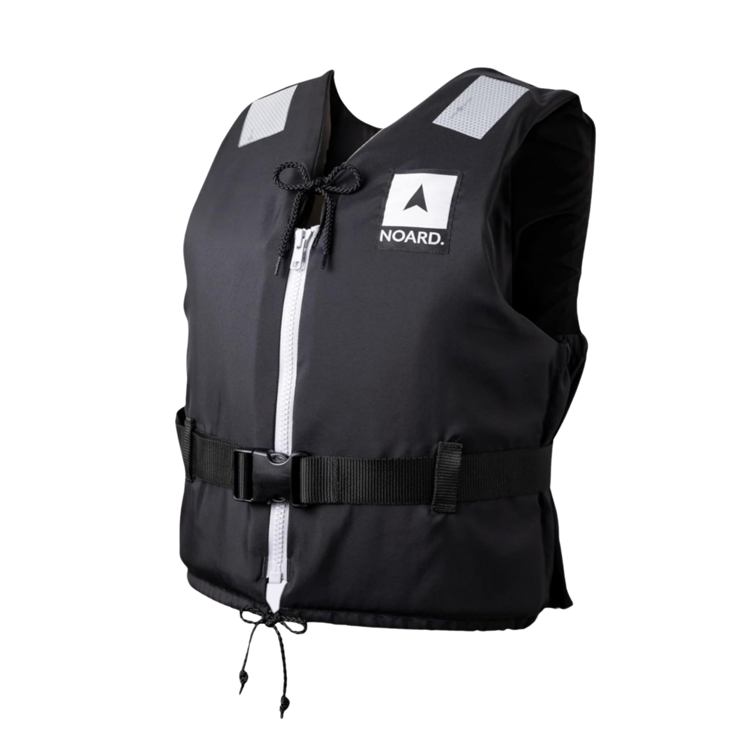 NOARD Schwimmhilfe in 5 Größen – Schwimmweste Black Edition – 25-120 kg – EN ISO 12402-5 CE (50 N) – Feststoffweste