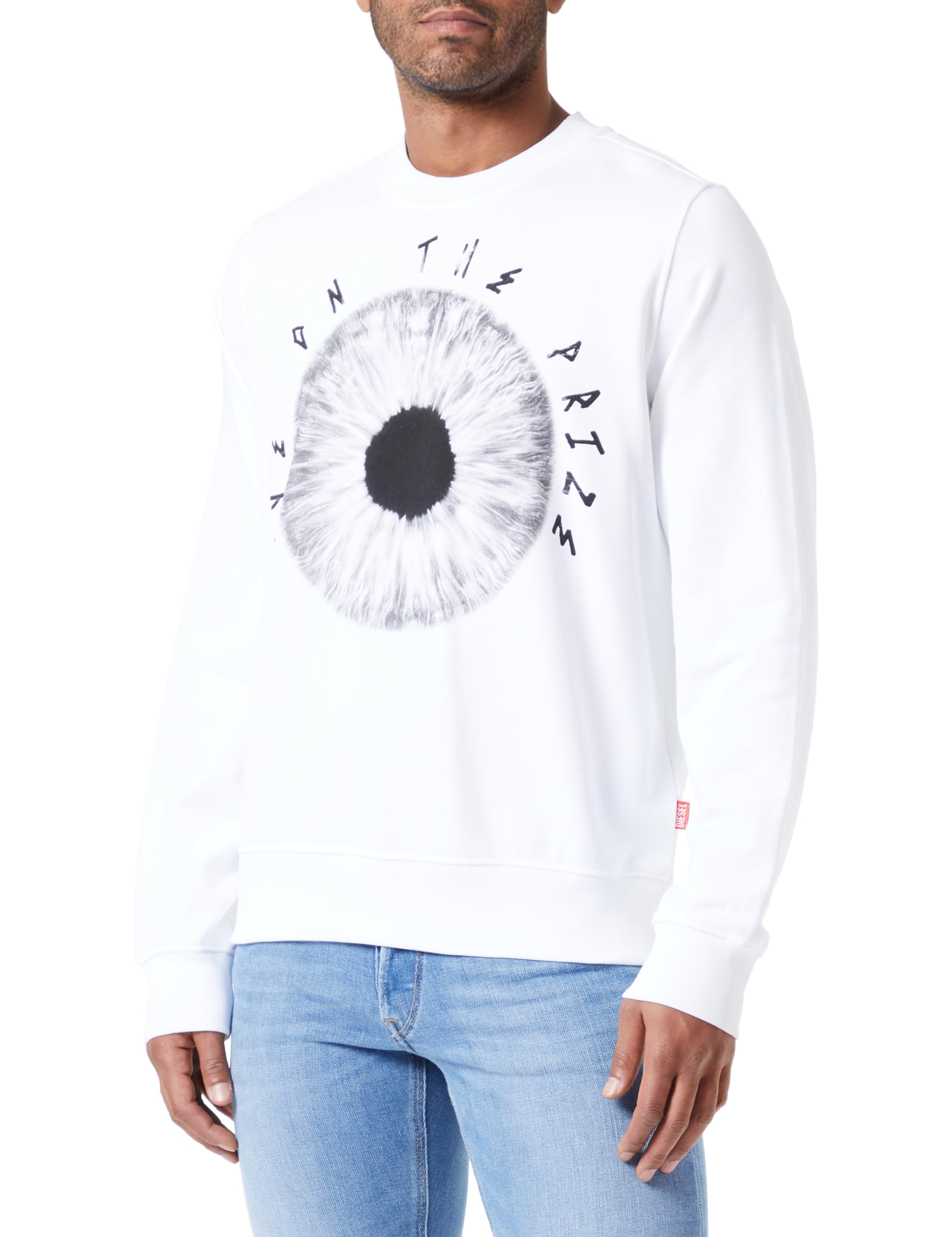 Diesel S-Ginn-l5 Felpa Girocollo Uomo