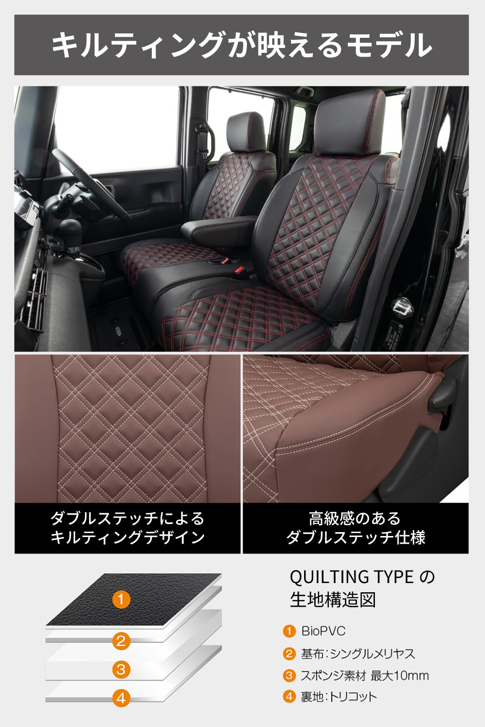 Amazon | COVERKING シートカバー 全席セット N-BOX/N-BOXカスタム JF1