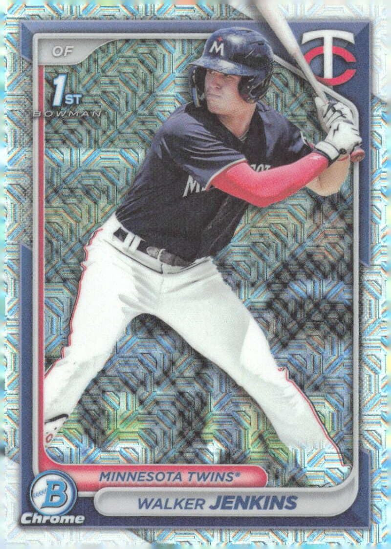 Amazon.com: WALKER JENKINS RC 2024 Bowman Chrome Prospects Mojo 