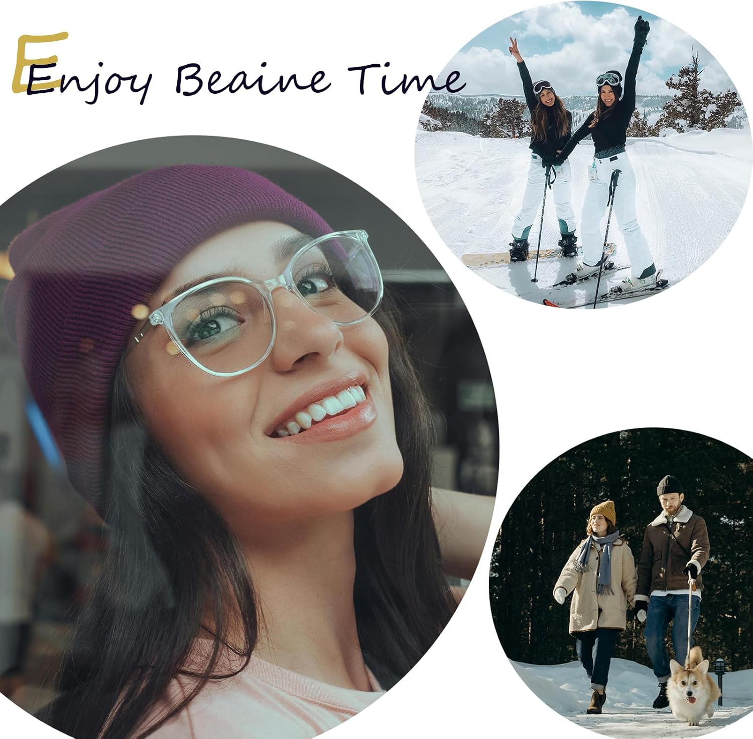 100% Cotton Beanie Hats for Women Men Winter Soft Warm Knit Cuffed Hats Fisherman Beanie Skull Cap Unisex - Image 5