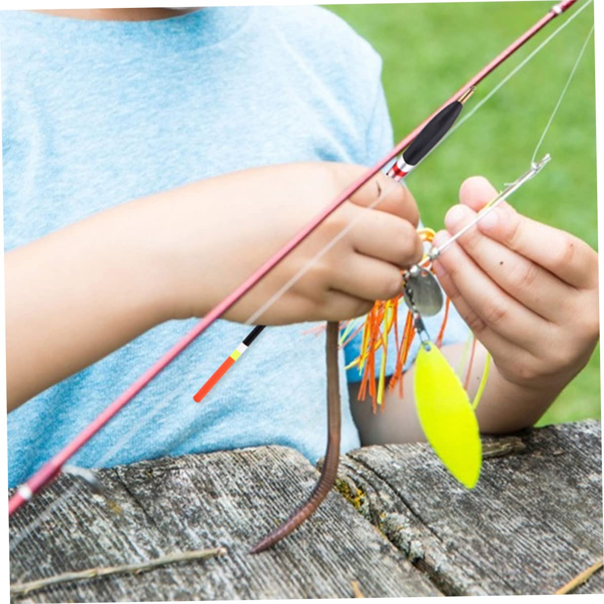 YARNOW Pz Galleggiante Fisher fluttuante Fishing Bait Strumenti di Pesca Attrezzatura da Pesca Giapponese pratici galleggianti da Pesca galleggianti da Pesca esagerati Abete