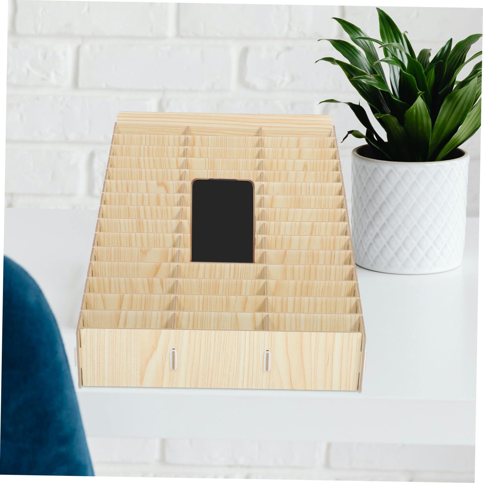 Caja de Almacenamiento Multifuncional de Madera Maple 45 Grid