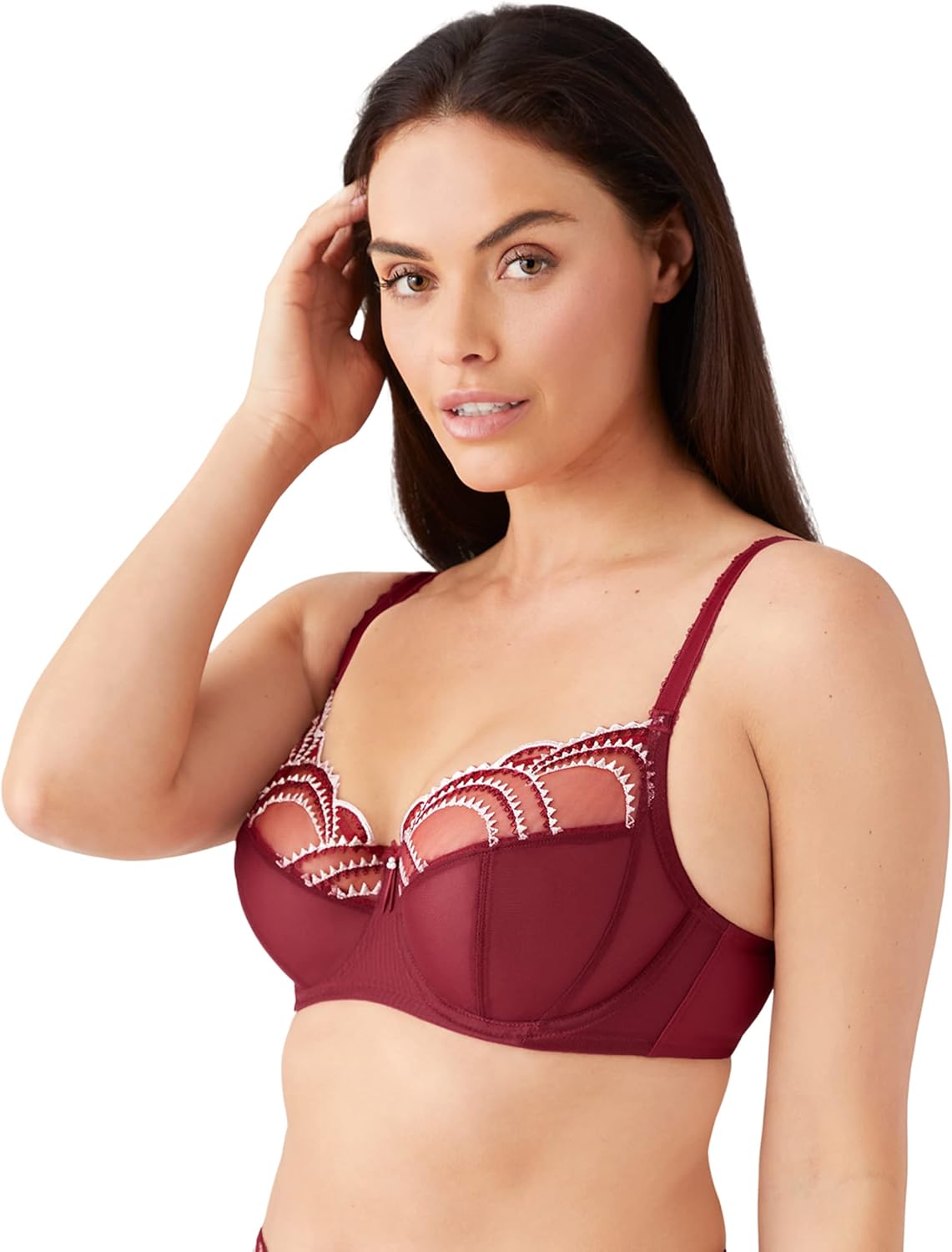 Wacoal Womens Evocative Edge Full Figure Underwire Bra - Image 2