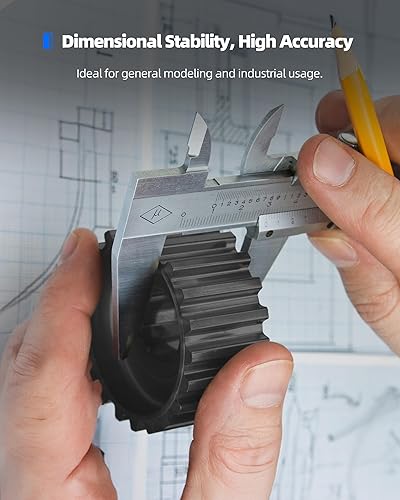 Miniatura 5 de Inslogic Resina tipo ABS lavable con agua, combina características de resina tipo ABS y resina lavable con agua, no quebradiza, alta precisión,