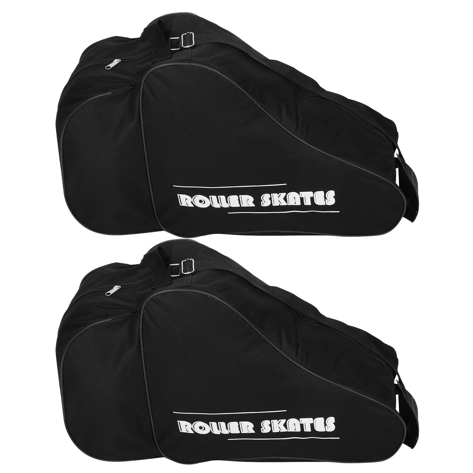 SOIMISS Borsa per Pattini a Rotelle e Ghiaccio 2 Pezzi Imbottitura Spessa Zaino Traspirante Scomparti Multipli Tracolla Ergonomica per Trasporto Comodo per Pattinaggio Indoor e Outdoor
