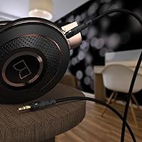 Vista 9 de Monster Gen1 Essentials Mini a Mini Cable de Audio Interconexión 3,5 mm Macho a Macho, Cable Auxiliar de 5 Pies con Funda de Duraflex, Conectores