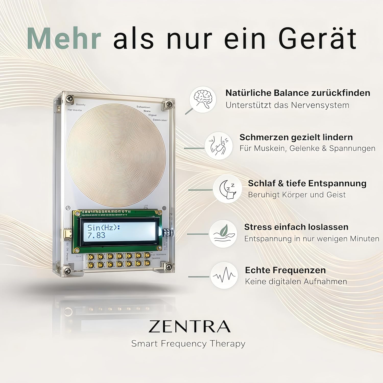 ZENTRA One Smartes Frequenzgerät