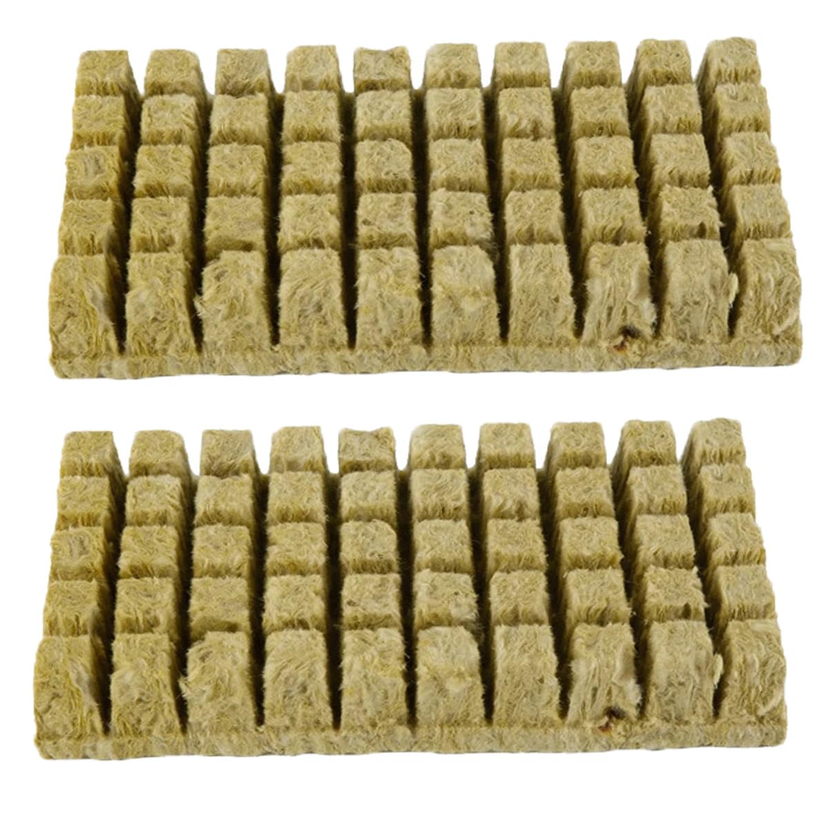 Rockwool Cubes, mata do uprawy, 200 sztuk, przyjazna dla środowiska, wełna kamienna, przepuszczalność powietrza, wełna kamienna, podłoże do sadzonek, rozmnażania roślin, 25 x 25 x 25 mm