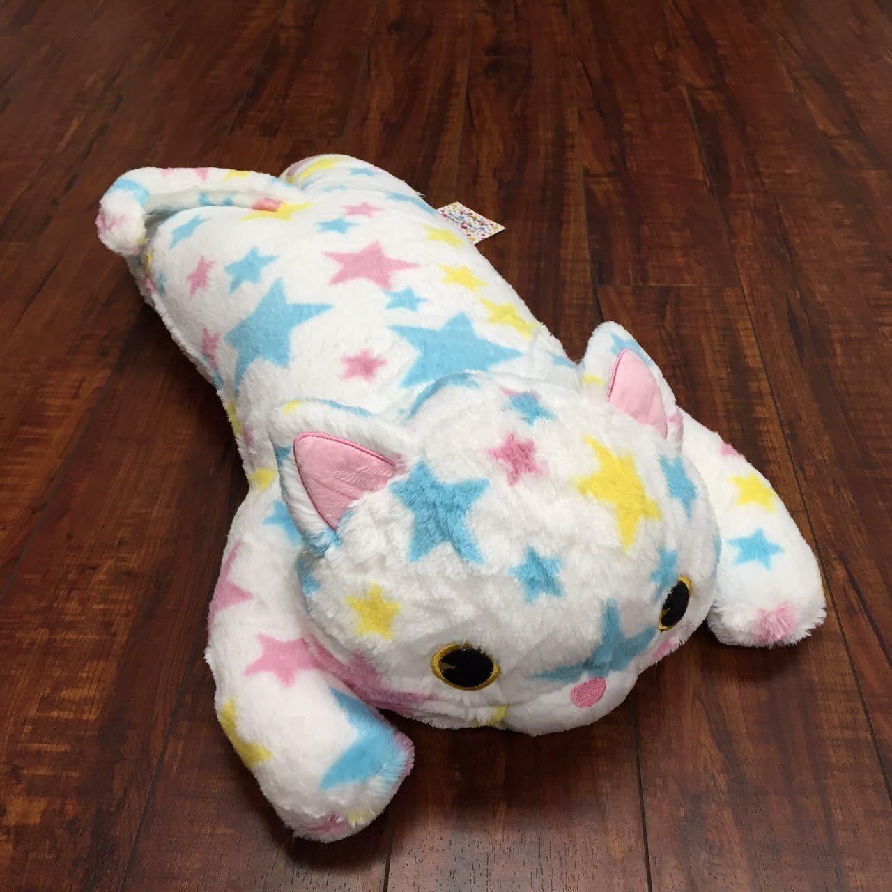 Long Body Pillow - Small Body Pillow 26" Long - Tokyo Japanese Lifestyle (Super Star Cat)