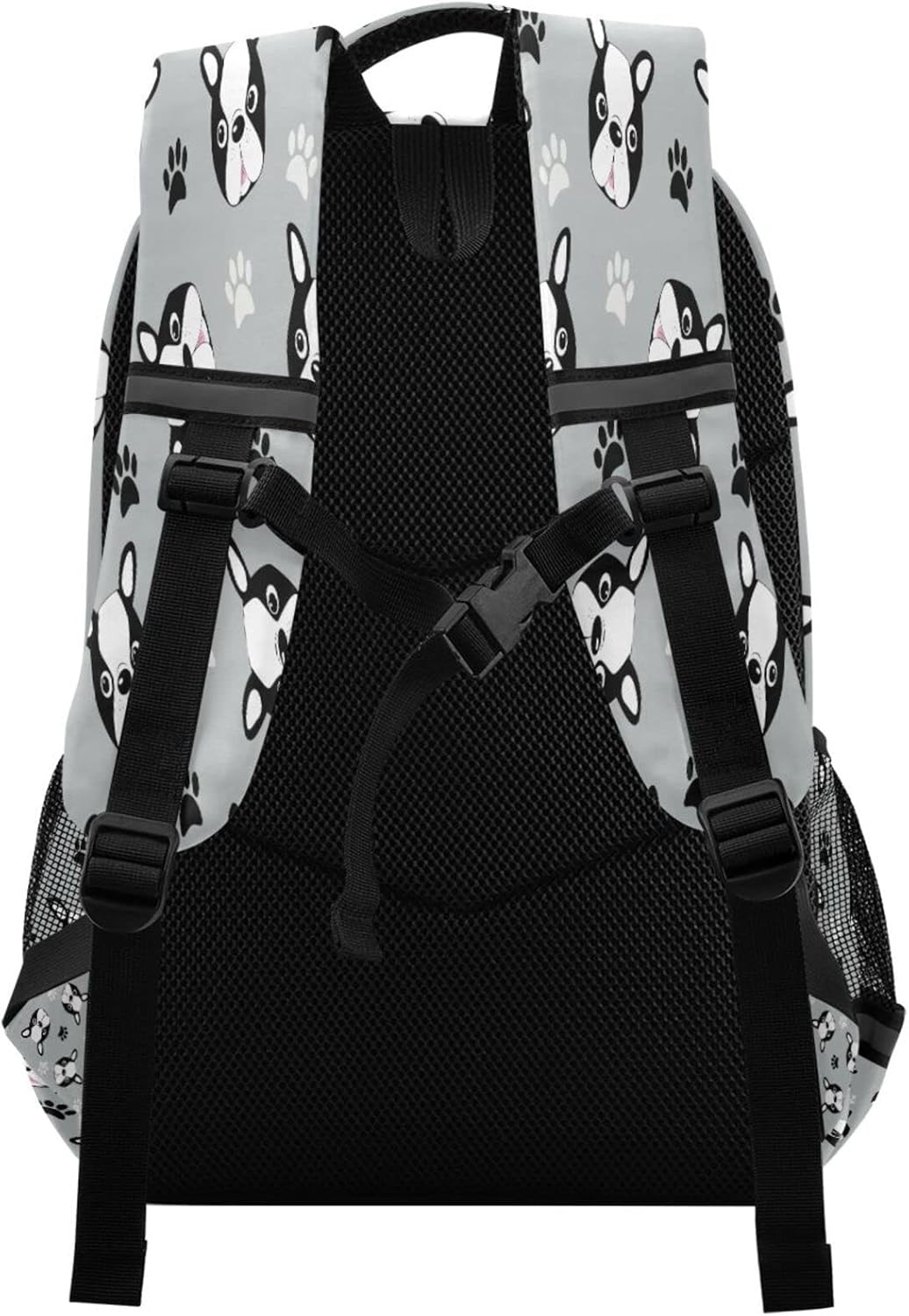 ALAZA Cute Boston Terrier Dog Backpacks Travel Laptop Daypack School Book Bag for Men Women Teens Kids