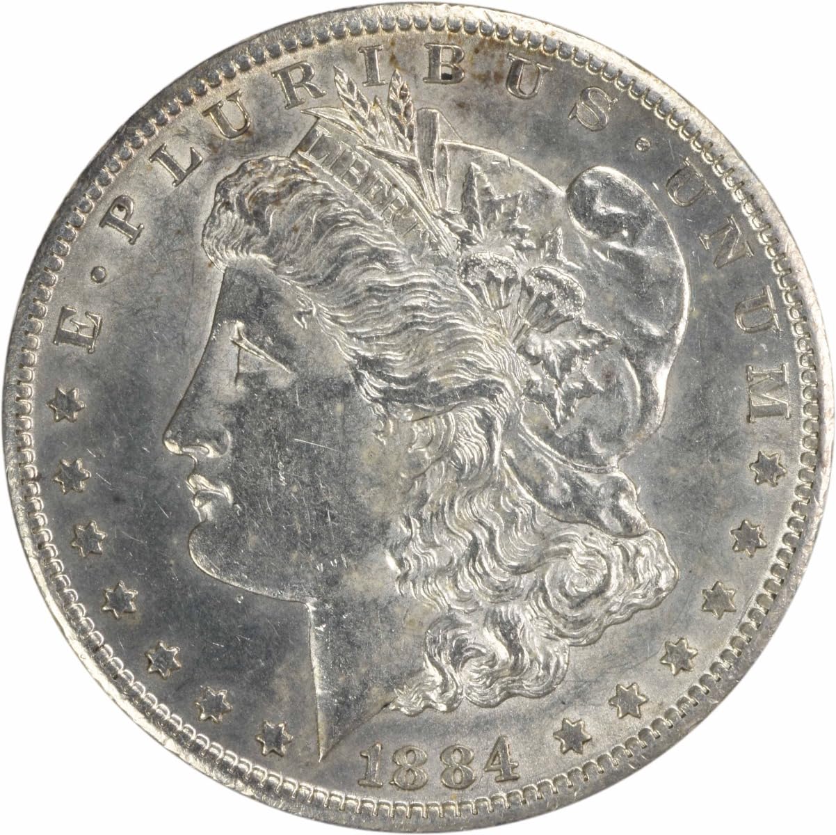1884 CC Morgan Dollar Uncertified AU58