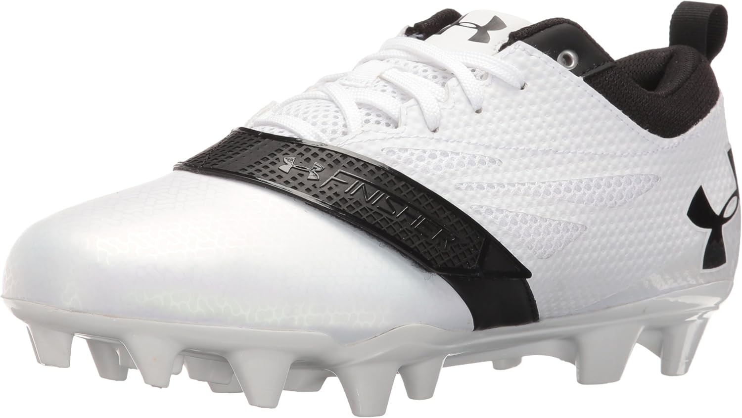 Under Armour Women's Lax Finisher MC Lacrosse Shoe, White