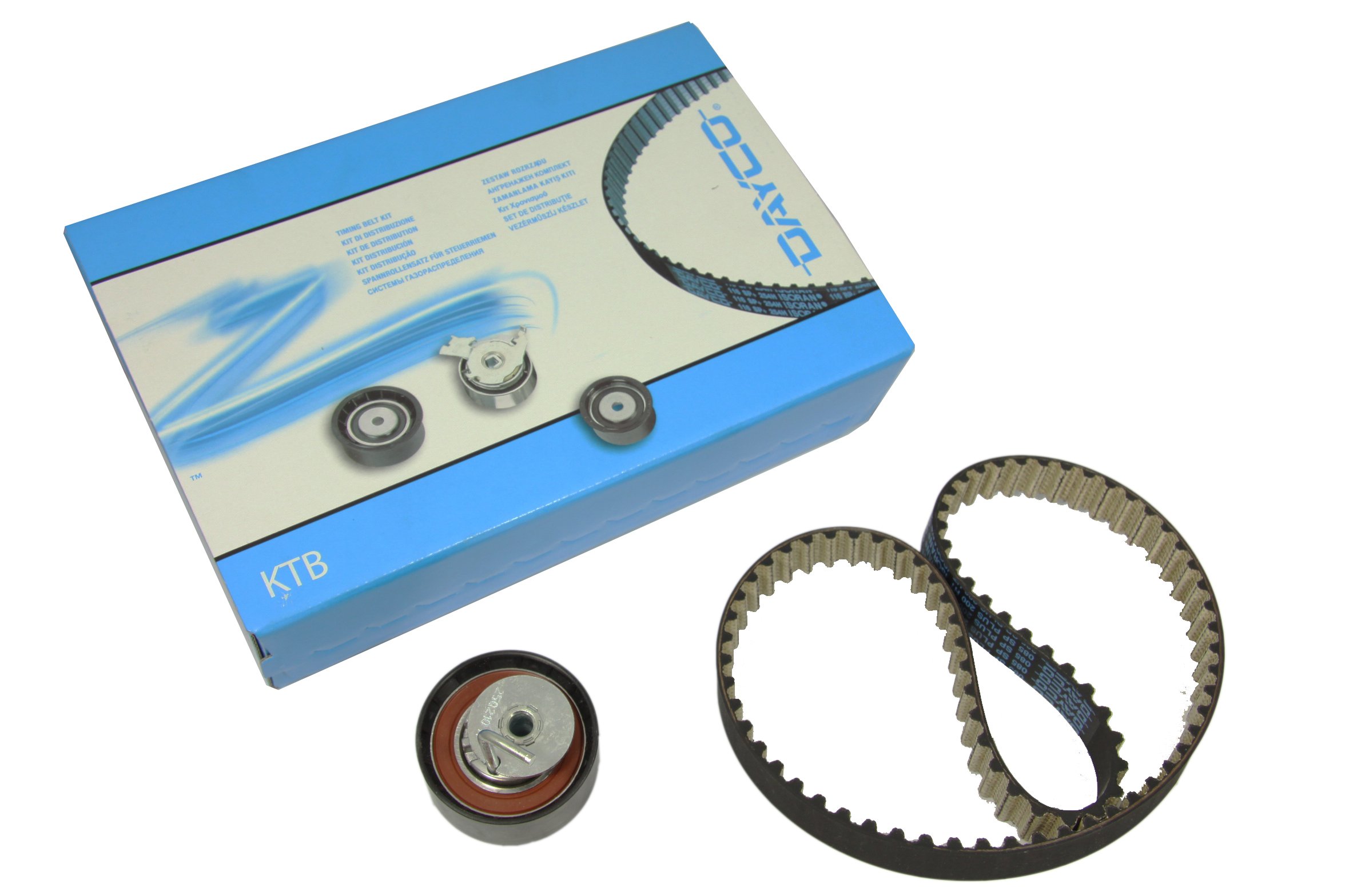 DAYCO KTB440 Kit Distribution | Compatible avec: CITROËN C5 III, C5 III Break, C6, JAGUAR S-TYPE II, XF I, XJ, PEUGEOT 407, 407 Coupe, 407 SW