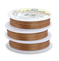 Vista 22 de Beadalon - Alambre para collar de cuentas de acero inoxidable (19 hilos, 0,25 mm, brillante, 31 m)