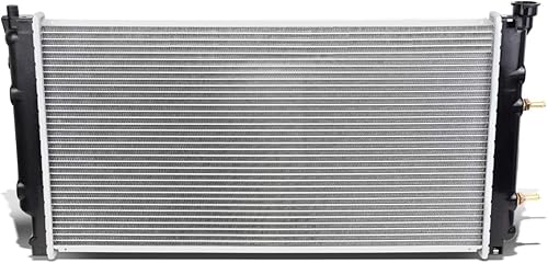 Miniatura 29 de DNA Motoring OEM-RA-1574 Reemplazo de radiador de núcleo de aluminio atornillado estilo OE compatible con 93-98 Impreza AT&MT, 27-1/16 pulgadas