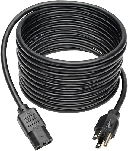 Miniatura 9 de Tripp, cable de alimentación estándar para computadora 10A, 18AWG .1 Negro