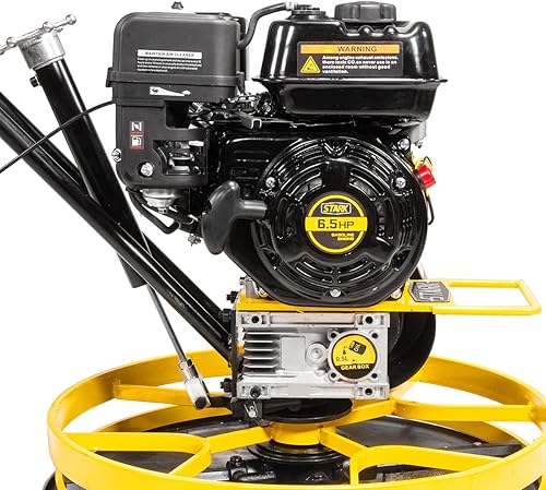 Miniatura 6 de Stark USA 6.5HP Walk-Behind Paleta de cemento 22" Hoja de bandeja flotante 196cc Gas-Powered Smooth Concrete Surface Finisher