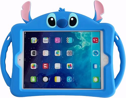 NIMINGDONG - Funda para iPad Air 2 (9.7 pulgadas, modelo 20182017, 65 generación) para iPad Air 2, bonita funda protectora de dibujos animados a