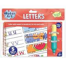 Peaceable Kingdom Water Art Book Letters Sketchbook