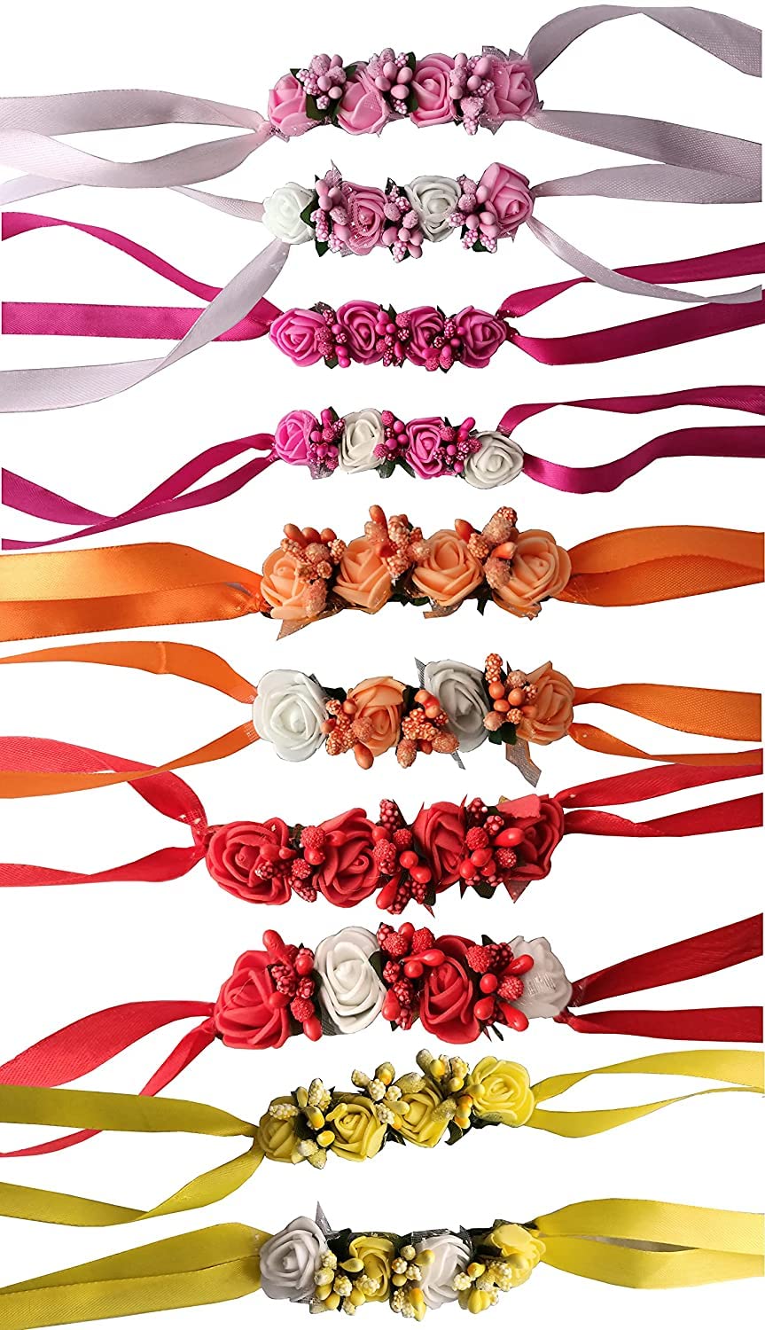 Fastcraft Flower Rakhi For Rakshabandhan (Pack of 10) (B0B3TR71RK) Amazon Price History, Amazon Price Tracker