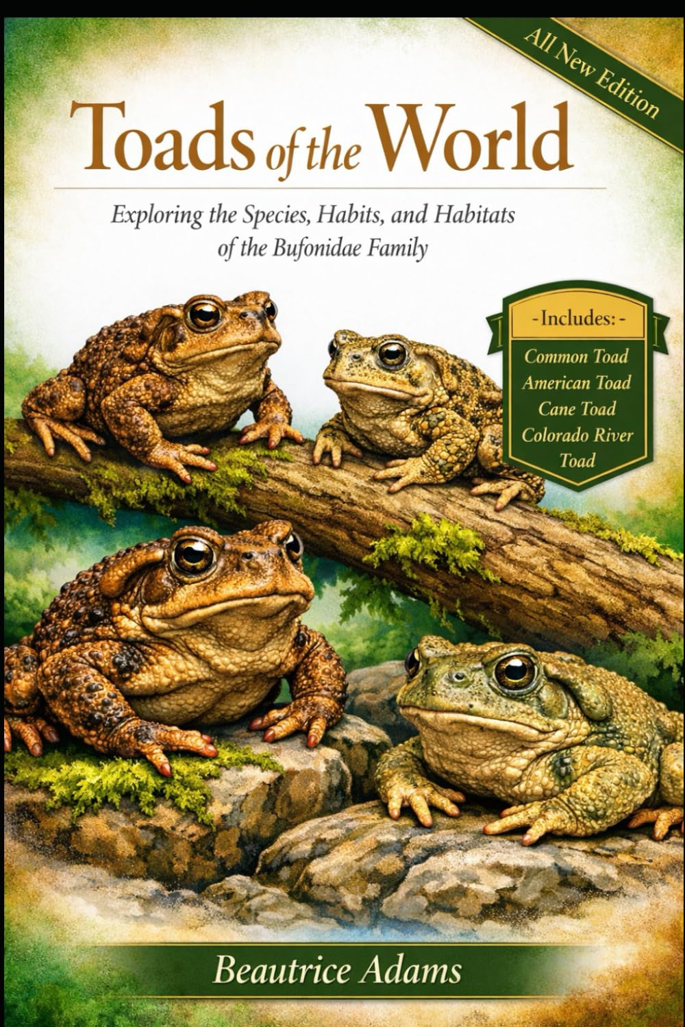 Toads of the World: Exploring the Species, Habits, and Habitats of the Bufonidae Family