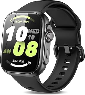 Smart Watch for Men Women [GPS, Alexa Built-in], 1.85'' HD Fitness Watch with Heart Rate Sleep Monitor, 100+ Sports Modes ...
