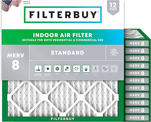 Vista 62 de Filtros de horno/filtros de aire – AFB Silver MERV 8 (12 unidades), Multicolor