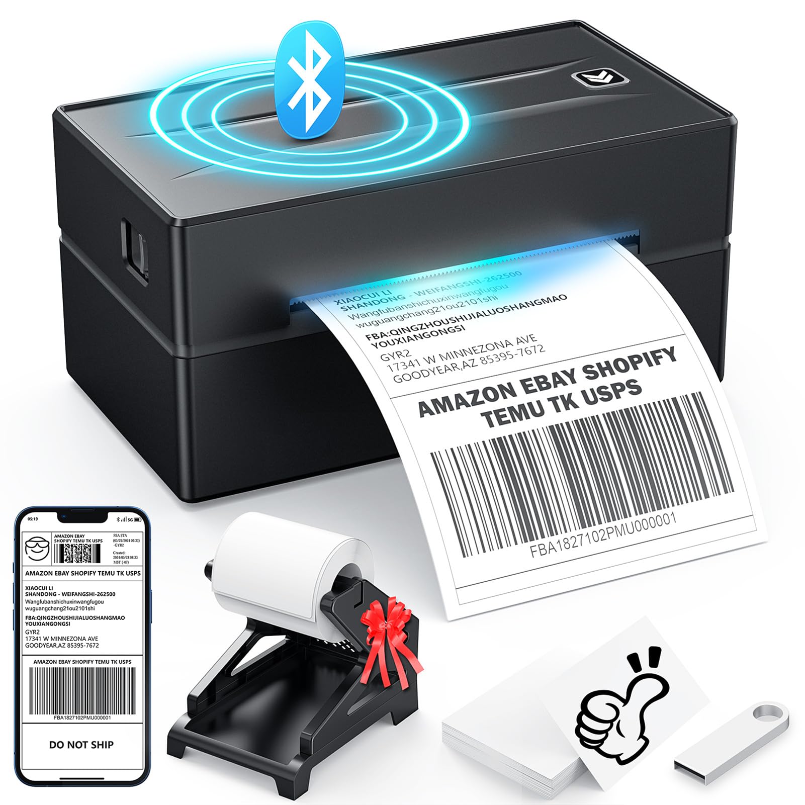 Aixiqee Thermal Label Printer 