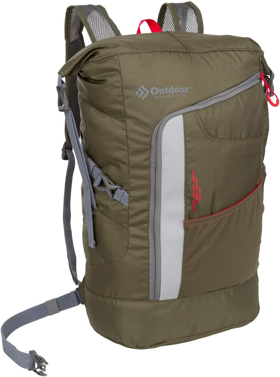 Outdoor Products Cycler Roll-Top Pack (Grape Leaf)