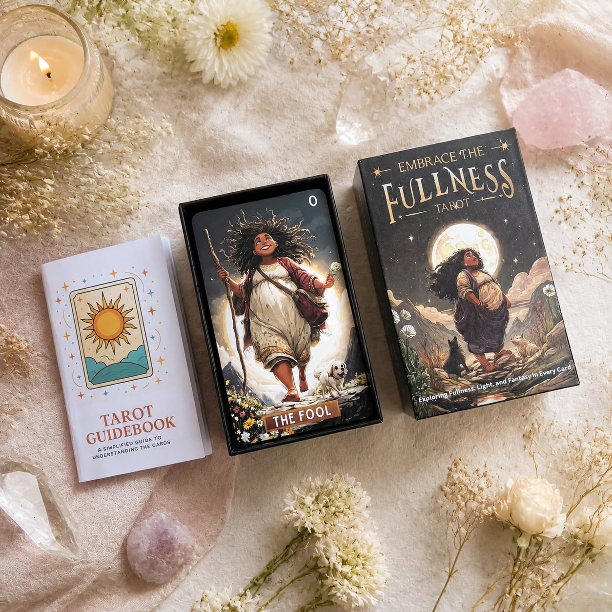 SOULGIST Fullness Tarot Deck, cartes de tarot avec guide pour débutants