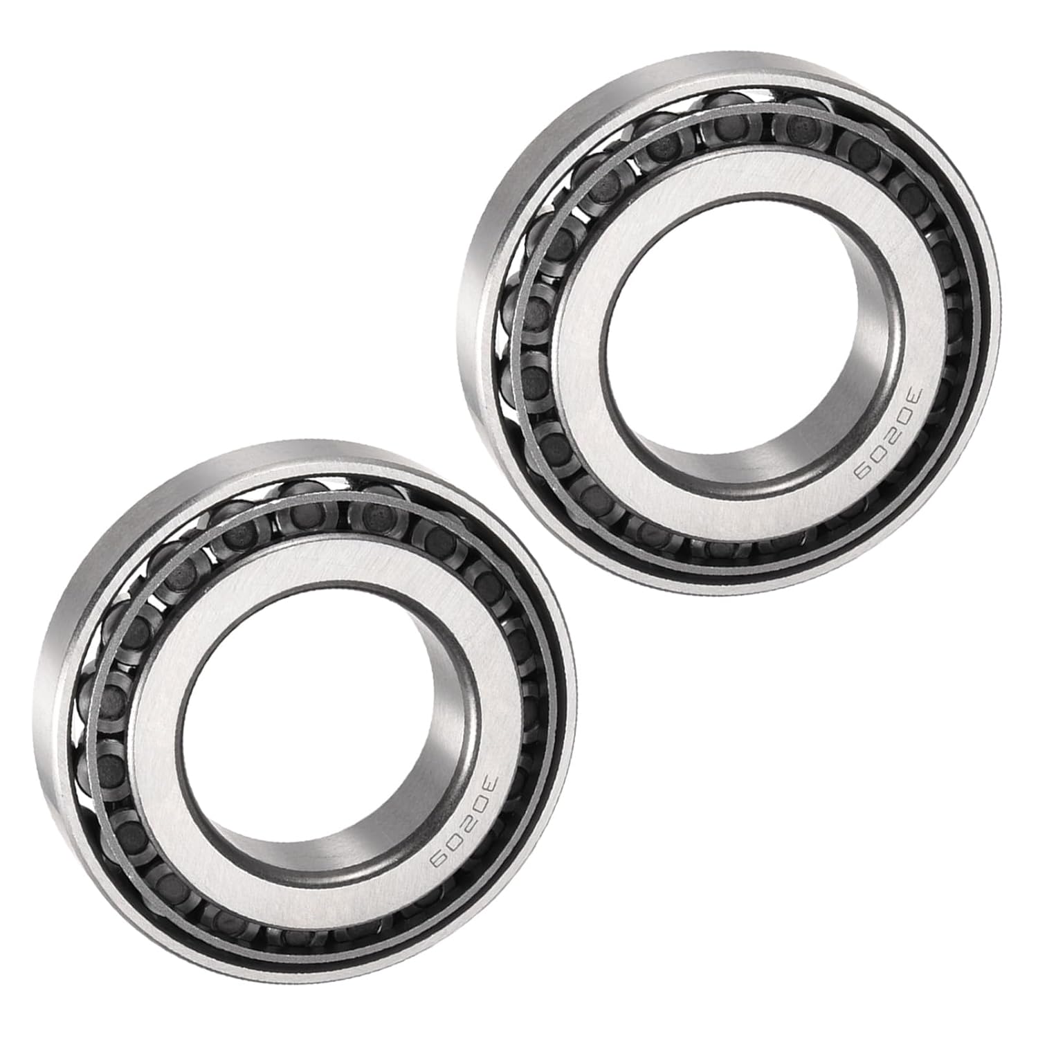 2pcs 30209 Tapered Roller Bearing - [45mm x 85mm x 21mm] Chrome Steel Bearing Cone and Cup Set for Conveyor System Use