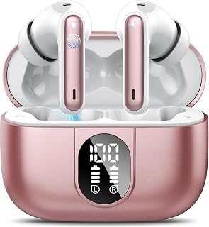 Real Time AI Translation Earbuds 165 Languages 6 Modes No Subscription | 1S Instant Translation, Simultaneous interpretation, Audio & Video Call Support, AI Chat Mode, HD Stereo Sound, Pink
