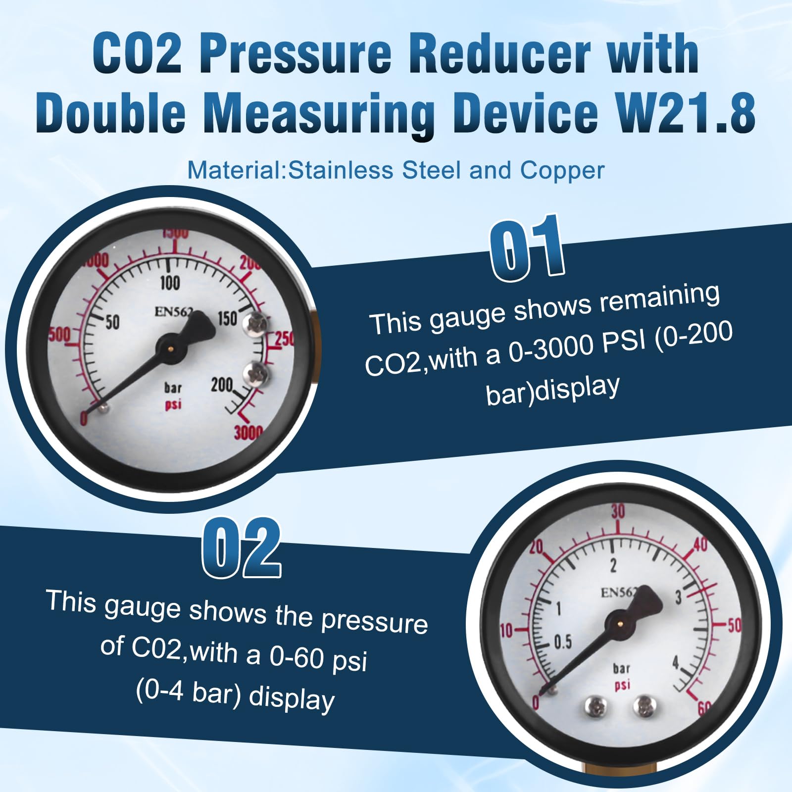 me Aquaristic Me CO2 Regelaar Basis Drukregelaar - Onlineshop
