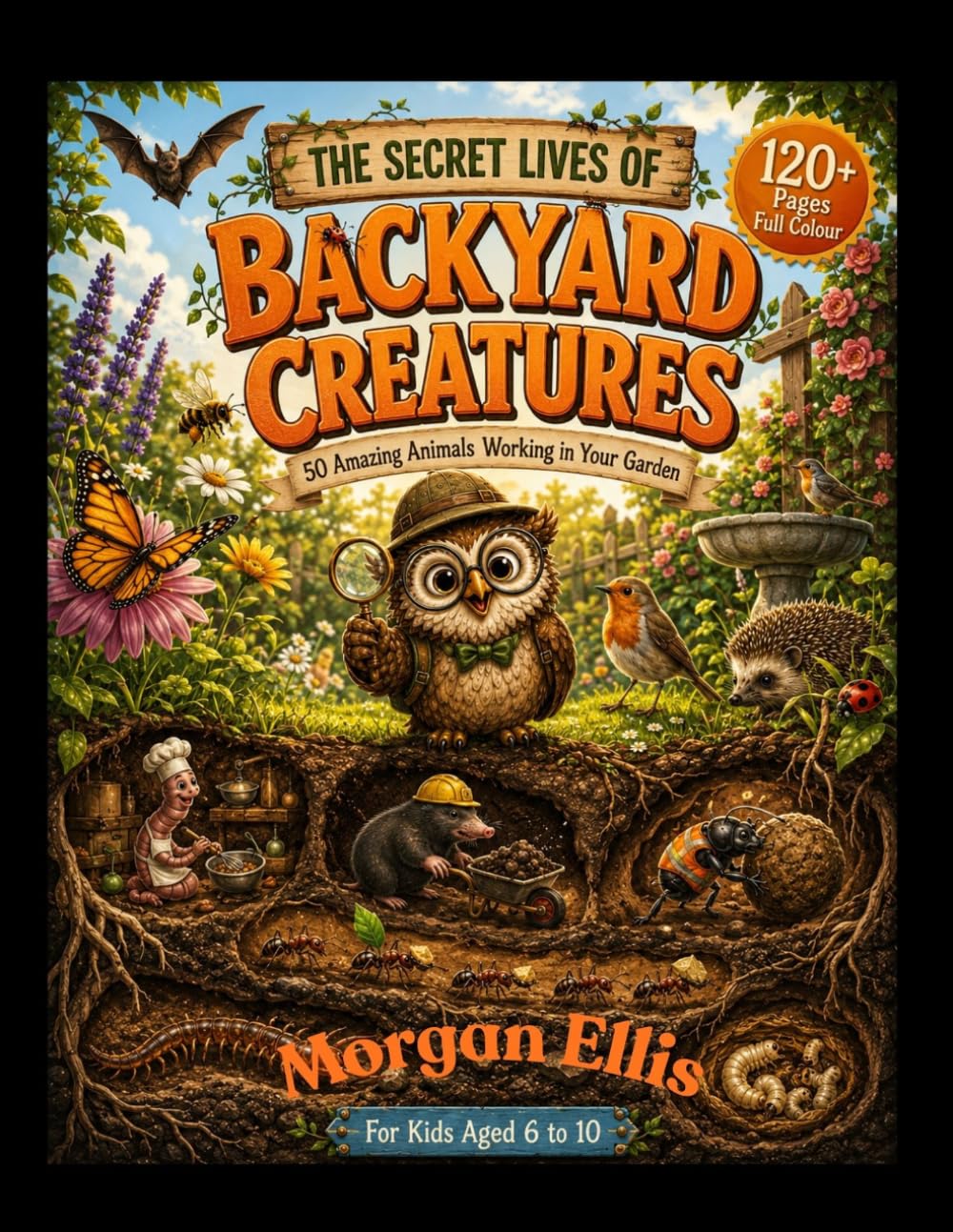 The Secret Lives of Backyard Creatures: 50 Amazing Animals Working in Your Garden