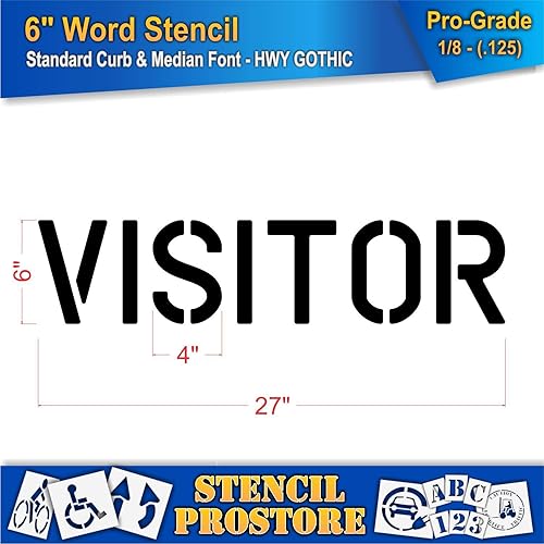 Miniatura 6 de Plantillas para bordillos y medianas, plantilla de visitante de 6 pulgadas, 6 x 28 x 116 pulgadas, ligera