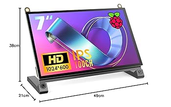 Amazon.co.jp: NORSMIC 7インチ Raspberry Pi用タッチモニター