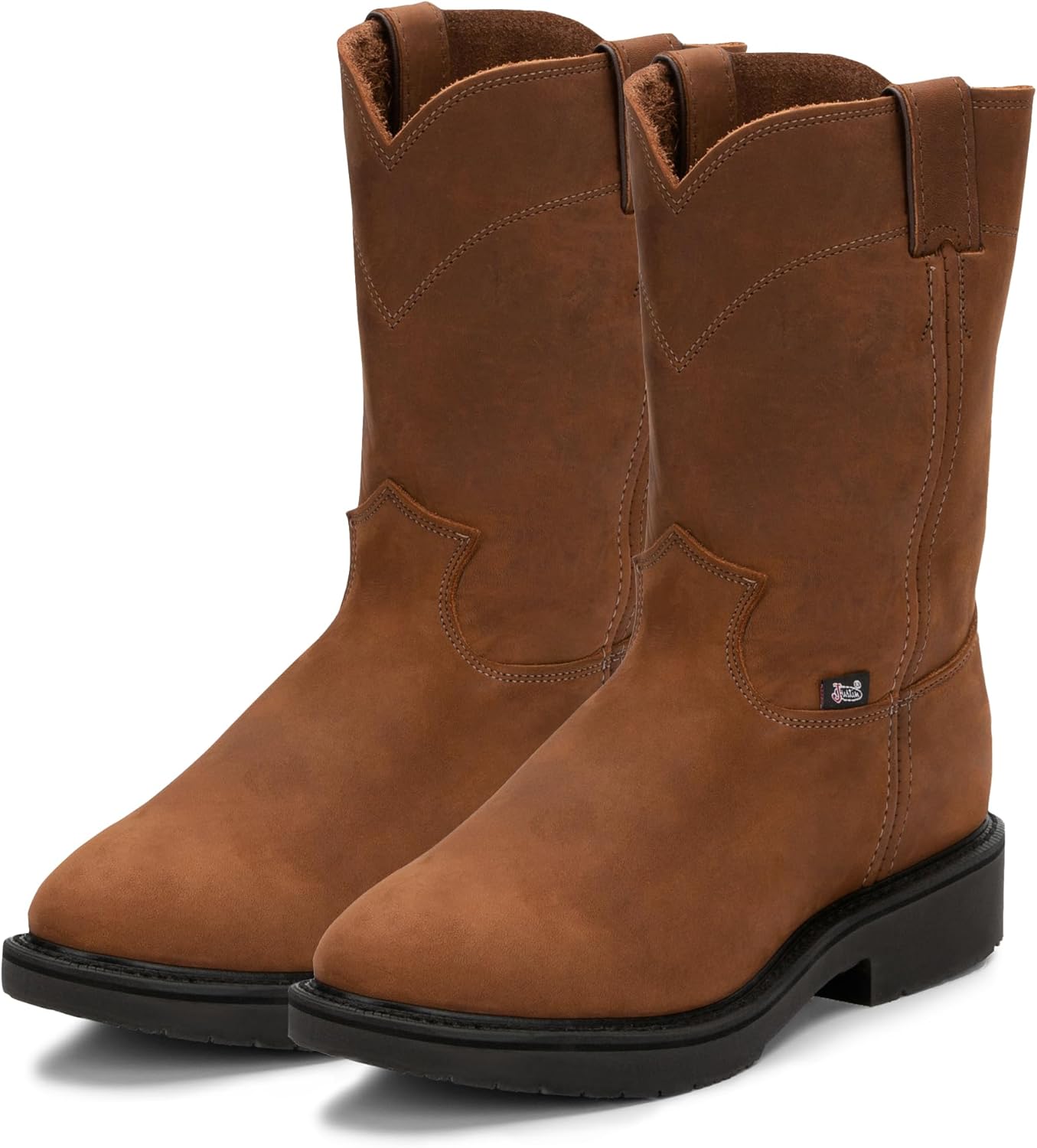 Justin Men's Work Boots - Non Slip Traction