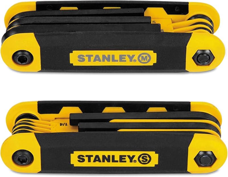 Folding Metric And SAE Hex Keys (2 Pack)