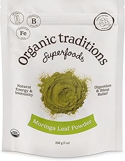 Organic Moringa Leaf Powder