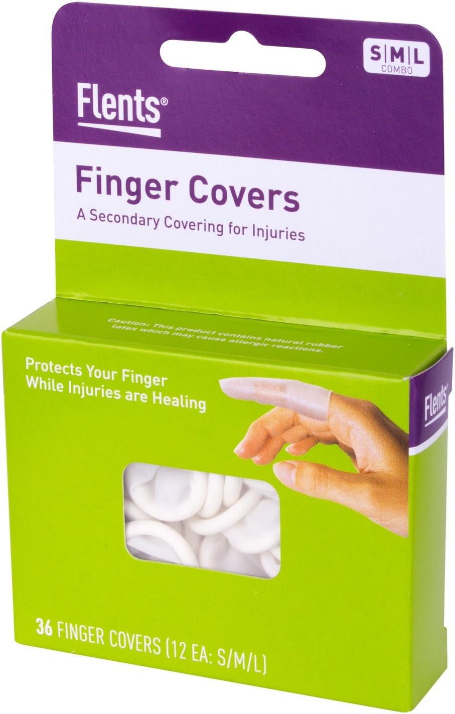 Flents Flents First Aid Finger Cots Salud y Cuidado