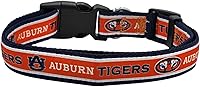 Vista 5 de Collar para mascotas NCAA - Resistente, fuerte, duradero y ajustable, collar de perro NCAA -, Alabama Crimson Tide, S, Team