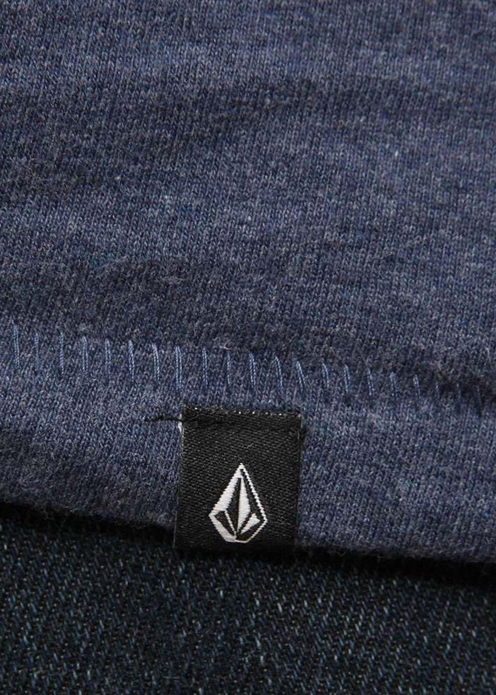 Volcom Threezy Pocket Short Sleeve T-Shirt in Deep Blue (Small)