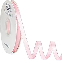 Vista 33 de Ribbli - Cinta de satén verde picea con borde dorado, satén de doble cara de 3/8 pulgadas x 50 yardas continuas, cinta verde para manualidades