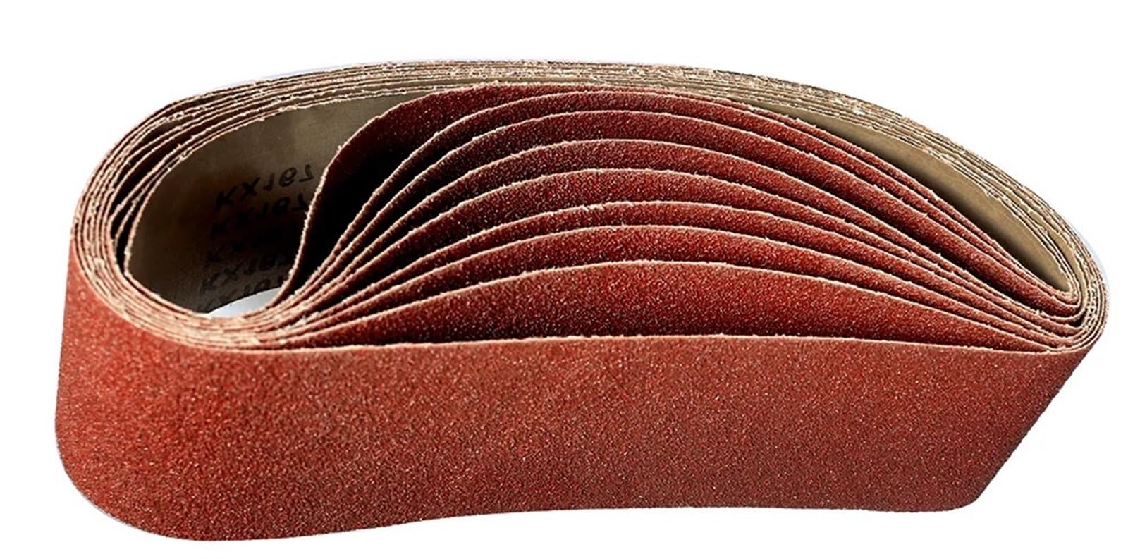 5/10PCS 100 * 915 millimetri Nastri Abrasivi 40-1000 Grana Legno Morbido Metallo Lucidatura Carta Vetrata Fasce Abrasive for Levigatrice a Nastro Strumento(5PCS,40 Grit)