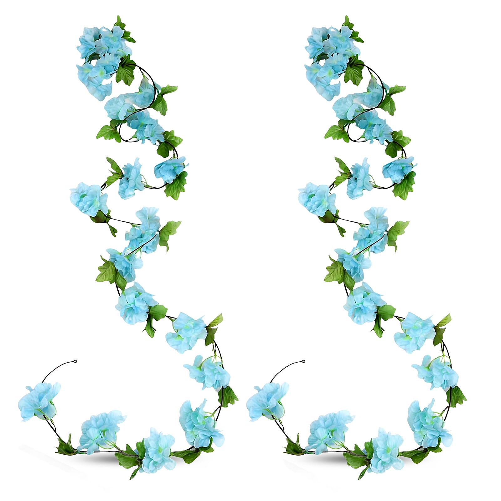 MHYMX Fiore di ciliegio decorativo, 2 pezzi, ghirlanda di fiori