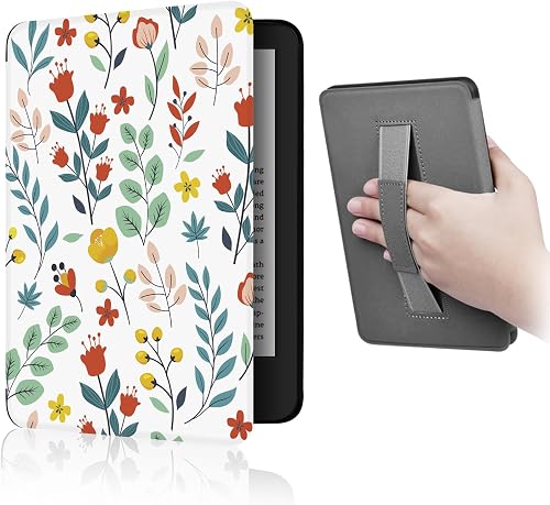 Floral Etui de Protection Compatible avec Kindle Paperwh KASESSS