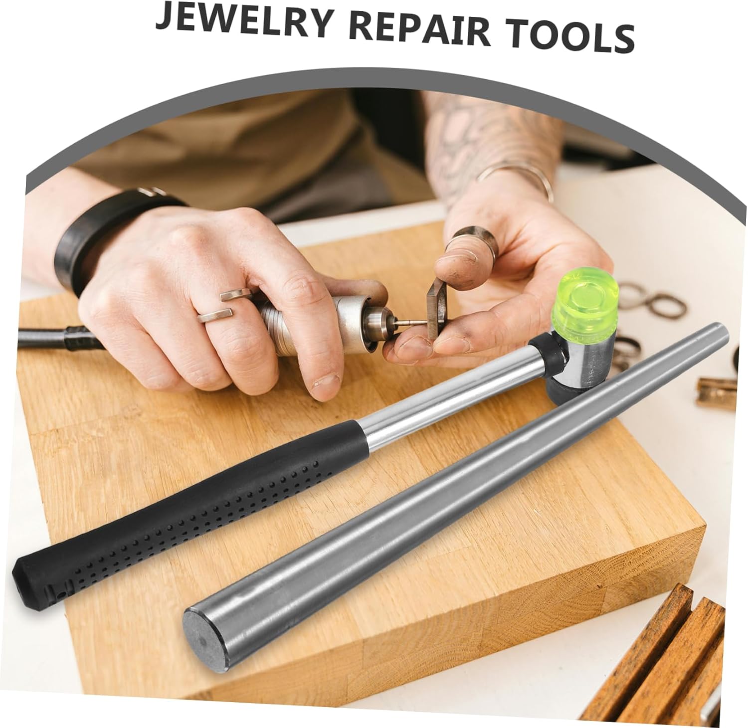 Ring Shaping Tool Kit Ring Sizer Expander Jewelry Hammer Jewelry Adjusting Tool