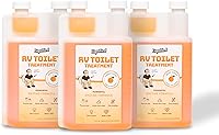 Vista 18 de Liquified RV Toilet Treatment - Digestor para tanque de retención de aguas negras, eliminador de olores, aroma lavanda, Matts RV Reviews, 16 onzas