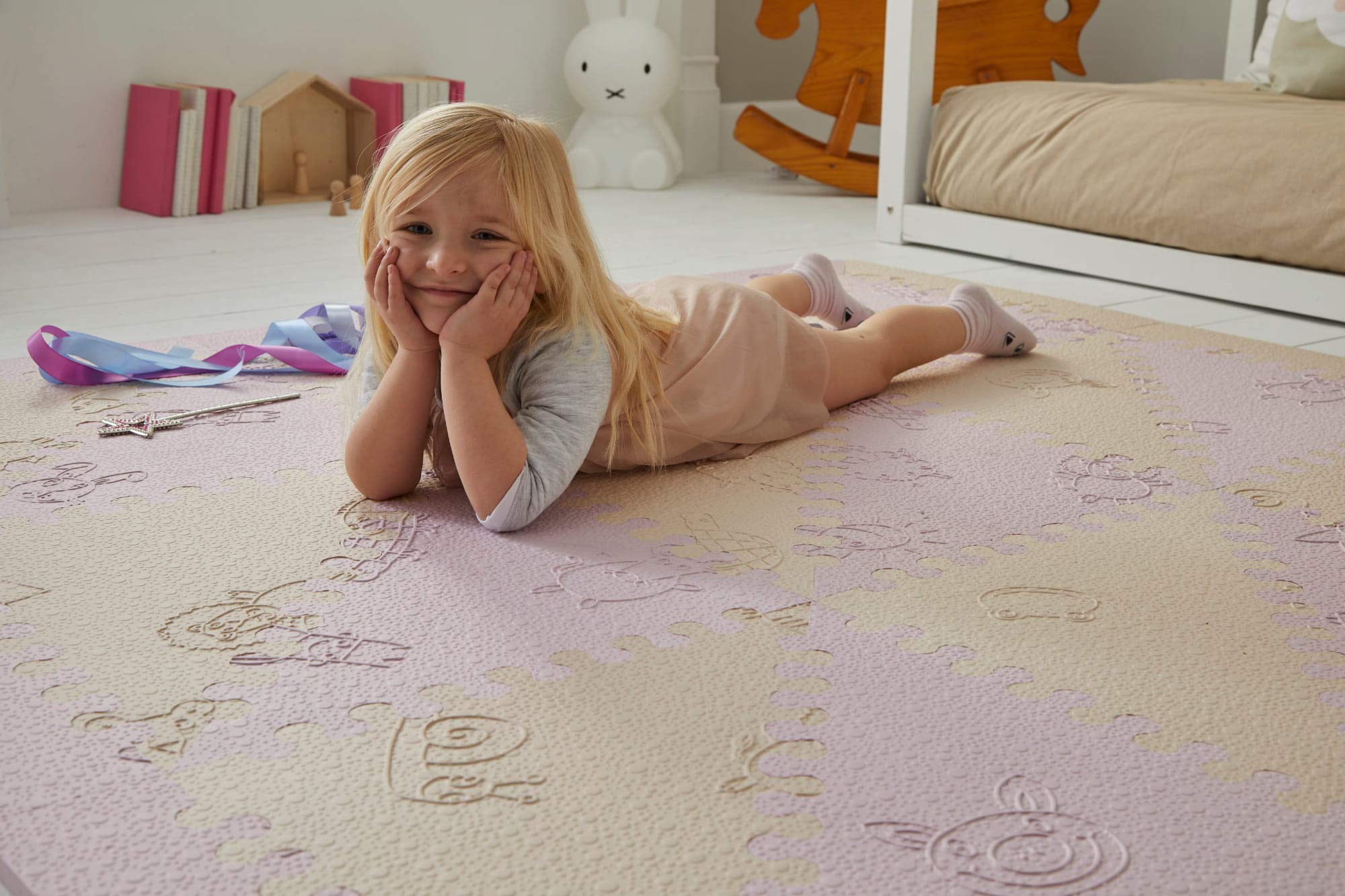 Tapete Actividades Bebe LuBabymats Alfombra Puzzle Infantil De